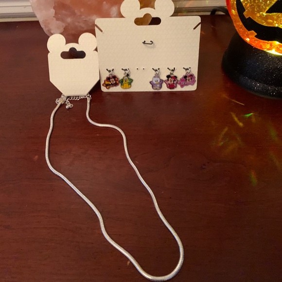 Disney’s Character Charms and necklace - Picture 1 of 5